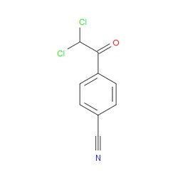 Aobchem&nbsp;4-(2 2-Dichloroacetyl)benzonitrile | ≥95% | CAS 35747-68-3 | C9H5Cl2NO | 500mg