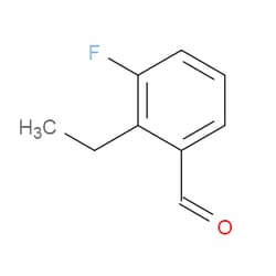 Aobchem&nbsp;2-Ethyl-3-fluorobenzaldehyde | ≥97% | CAS 1289176-88-0 | C9H9FO | 250mg