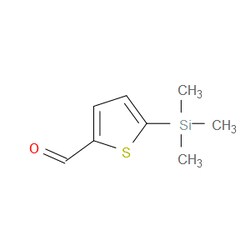Aobchem&nbsp;5-(Trimethylsilyl)-2-thiophenecarboxaldehyde | ≥95% | CAS 13960-01-5 | C8H12OSSi | 250mg