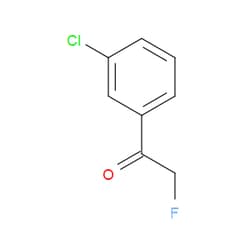 Aobchem&nbsp;1-(3-Chlorophenyl)-2-fluoroethanone | ≥95% | CAS 90221-70-8 | C8H6ClFO | 250mg