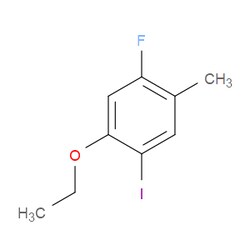 Aobchem&nbsp;1-Ethoxy-5-fluoro-2-iodo-4-methylbenzene | ≥97% | CAS 2091046-92-1 | C9H10FIO | 500mg