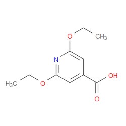Aobchem&nbsp;2 6-Diethoxyisonicotinic acid | ≥97% | CAS 5397-75-1 | C10H13NO4 | 1g