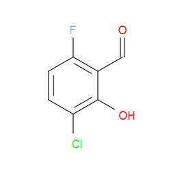 Aobchem&nbsp;3-Chloro-6-fluoro-2-hydroxybenzaldehyde | ≥97% | CAS 1185112-08-6 | C7H4ClFO2 | 500mg