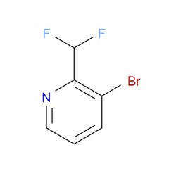 Aobchem&nbsp;3-Bromo-2-(difluoromethyl)pyridine | ≥95% | CAS 1211520-77-2 | C6H4BrF2N | 1g
