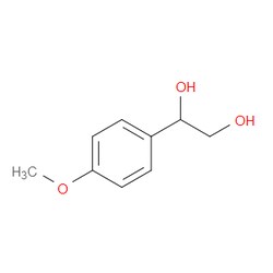 Aobchem&nbsp;1-(4-Methoxyphenyl)ethane-1 2-diol | ≥97% | CAS 13603-63-9 | C9H12O3 | 500mg