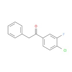 Aobchem&nbsp;1-(4-Chloro-3-fluorophenyl)-2-phenylethanone | ≥95% | CAS 845781-23-9 | C14H10ClFO | 250mg