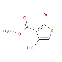 Aobchem&nbsp;Methyl 2-bromo-4-methylthiophene-3-carboxylate | ≥95% | CAS 1266396-99-9 | C7H7BrO2S | 500mg