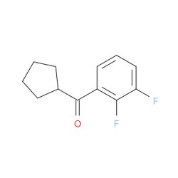 Aobchem&nbsp;Cyclopentyl(2 3-difluorophenyl)methanone | ≥95% | CAS 1344310-88-8 | C12H12F2O | 500mg