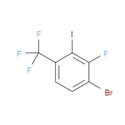 Aobchem&nbsp;1-Bromo-2-fluoro-3-iodo-4-(trifluoromethyl)benzene | ≥95% | CAS 1935625-64-1 | C7H2BrF4I | 1g