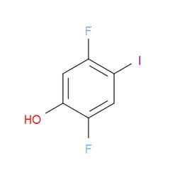 Aobchem&nbsp;2 5-Difluoro-4-iodophenol | ≥97% | CAS 1355968-31-8 | C6H3F2IO | 250mg