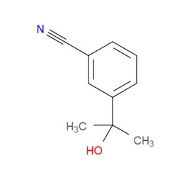 Aobchem&nbsp;3-(1-Hydroxy-1-methylethyl)benzonitrile | ≥97% | CAS 959040-57-4 | C10H11NO | 250mg
