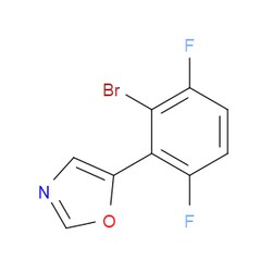Aobchem&nbsp;5-(2-Bromo-3 6-difluorophenyl)oxazole | ≥97% | CAS 2364585-03-3 | C9H4BrF2NO | 1g
