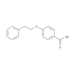 Aobchem&nbsp;4-(2-Phenylethoxy)benzoic acid | ≥95% | CAS 30762-06-2 | C15H14O3 | 250mg
