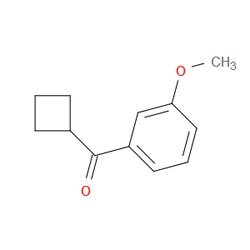 Aobchem&nbsp;Cyclobutyl(3-methoxyphenyl)methanone | ≥95% | CAS 898790-44-8 | C12H14O2 | 500mg