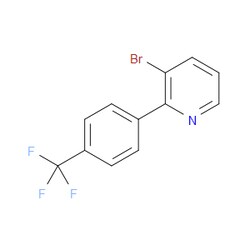 Aobchem&nbsp;3-Bromo-2-(4-trifluoromethylphenyl)pyridine | ≥95% | CAS 1259091-98-9 | C12H7BrF3N | 1g