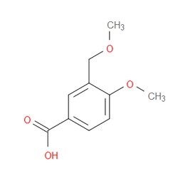 Aobchem&nbsp;4-Methoxy-3-(methoxymethyl)benzoic acid | ≥95% | CAS 91061-77-7 | C10H12O4 | 1g