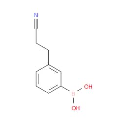 Aobchem&nbsp;3-(2-Cyanoethyl)phenylboronic acid | ≥95% | CAS 1218790-58-9 | C9H10BNO2 | 1g