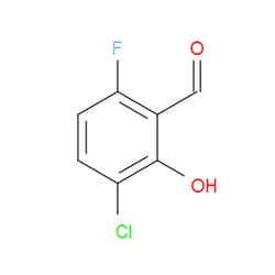 Aobchem&nbsp;3-Chloro-6-fluoro-2-hydroxybenzaldehyde | ≥97% | CAS 1185112-08-6 | C7H4ClFO2 | 250mg