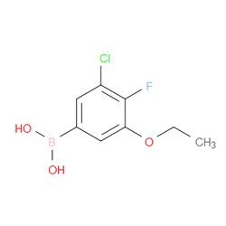 Aobchem&nbsp;3-Chloro-5-ethoxy-4-fluorophenylboronic acid | ≥97% | CAS 2096339-86-3 | C8H9BClFO3 | 250mg