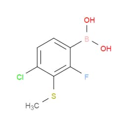 Aobchem&nbsp;4-Chloro-2-fluoro-3-methylthiophenylboronic acid | ≥97% | CAS 944128-91-0 | C7H7BClFO2S | 500mg