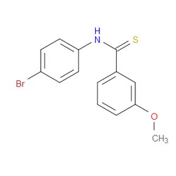 Aobchem&nbsp;N-(4-bromophenyl)-3-methoxybenzothioamide | ≥95% | CAS 2404733-83-9 | C14H12BrNOS | 1g