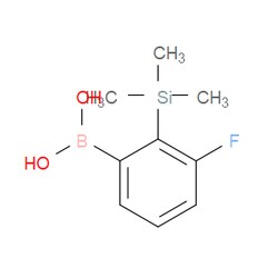 Aobchem&nbsp;3-Fluoro-2-(trimethylsilyl)phenylboronic acid | ≥97% | CAS 1257792-92-9 | C9H14BFO2Si | 1g