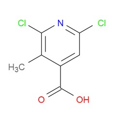 Aobchem&nbsp;2 6-Dichloro-3-methyl-4-pyridinecarboxylic acid | ≥95% | CAS 1256835-40-1 | C7H5Cl2NO2 | 500mg