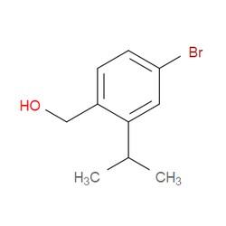 Aobchem&nbsp;4-Bromo-2-(1-methylethyl)benzenemethanol | ≥97% | CAS 1370600-49-9 | C10H13BrO | 500mg
