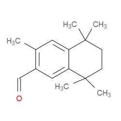 Aobchem&nbsp;5 6 7 8-Tetrahydro-3 5 5 8 8-pentamethyl-2-naphthalenecarboxaldehyde | ≥95% | CAS 17610-20-7 | C16H22O | 1g
