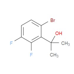 Aobchem&nbsp;2-(6-Bromo-2 3-difluorophenyl)propan-2-ol | ≥95% | CAS 173276-93-2 | C9H9BrF2O | 250mg