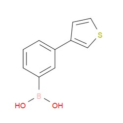 Aobchem&nbsp;3-(3-Thienyl)phenylboronic acid | ≥95% | CAS 475206-83-8 | C10H9BO2S | 250mg