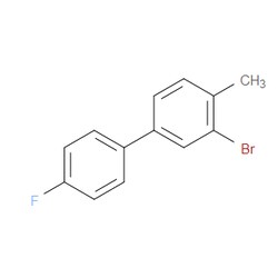 Aobchem&nbsp;1-Bromo-5-(4-fluorophenyl)-2-methylbenzene | ≥95% | CAS 2145093-89-4 | C13H10BrF | 1g