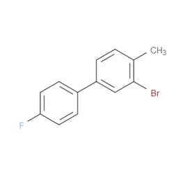 Aobchem&nbsp;1-Bromo-5-(4-fluorophenyl)-2-methylbenzene | ≥95% | CAS 2145093-89-4 | C13H10BrF | 250mg