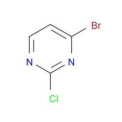 Aobchem&nbsp;4-Bromo-2-chloropyrimidine | ≥97% | CAS 885702-34-1 | C4H2BrClN2 | 500mg