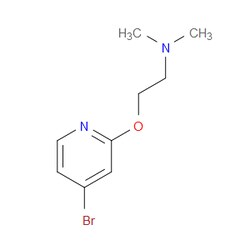 Aobchem&nbsp;2-[(4-Bromo-2-pyridinyl)oxy]-N N-dimethylethanamine | ≥95% | CAS 1142944-58-8 | C9H13BrN2O | 500mg