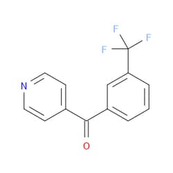 Aobchem&nbsp;4-Pyridinyl[3-(trifluoromethyl)phenyl]methanone | ≥95% | CAS 61977-56-8 | C13H8F3NO | 1g