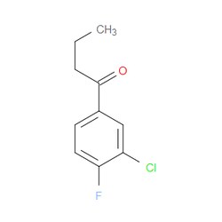 Aobchem&nbsp;1-(3-Chloro-4-fluorophenyl)-1-butanone | ≥95% | CAS 1267955-34-9 | C10H10ClFO | 250mg