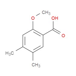 Aobchem&nbsp;2-Methoxy-4 5-dimethylbenzoic acid | ≥97% | CAS 91061-36-8 | C10H12O3 | 500mg