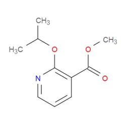 Aobchem&nbsp;Methyl 2-(propan-2-yloxy)pyridine-3-carboxylate | ≥97% | CAS 1030829-05-0 | C10H13NO3 | 1g