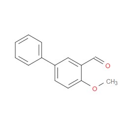 Aobchem&nbsp;4-Methoxy-biphenyl-3-carbaldehyde | ≥97% | CAS 89536-71-0 | C14H12O2 | 1g