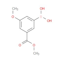 Aobchem&nbsp;3-Methoxy-5-(methoxycarbonyl)phenylboronic acid | ≥97% | CAS 1048330-11-5 | C9H11BO5 | 250mg
