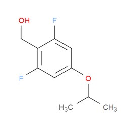 Aobchem&nbsp;2 6-Difluoro-4-isopropyloxybenzyl alcohol | ≥95% | CAS 438049-80-0 | C10H12F2O2 | 250mg