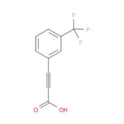 Aobchem&nbsp;3-[3-(Trifluoromethyl)phenyl]-2-propynoic acid | ≥95% | CAS 2806-30-6 | C10H5F3O2 | 500mg