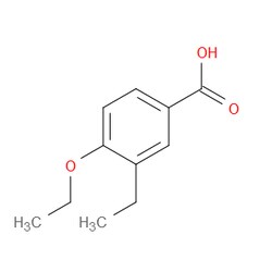 Aobchem&nbsp;4-Ethoxy-3-ethylbenzoic acid | ≥97% | CAS 1215955-00-2 | C11H14O3 | 1g
