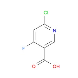 Aobchem&nbsp;6-Chloro-4-fluoro-3-pyridinecarboxylic acid | ≥95% | CAS 1060809-30-4 | C6H3ClFNO2 | 250mg