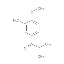 Aobchem&nbsp;1-(4-Methoxy-3-methylphenyl)-2-methyl-1-propanone | ≥97% | CAS 2954-63-4 | C12H16O2 | 1g