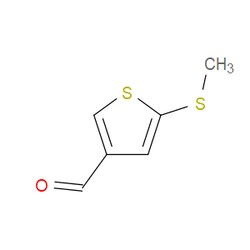 Aobchem&nbsp;2-(Methylthio)thiophene-4-carboxaldehyde | ≥95% | CAS 88511-86-8 | C6H6OS2 | 250mg