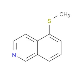 Aobchem&nbsp;5-(Methylthio)isoquinoline | ≥97% | CAS 90265-83-1 | C10H9NS | 250mg