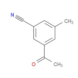 Aobchem&nbsp;Benzonitrile  3-acetyl-5-methyl- | ≥95% | CAS 1393568-75-6 | C10H9NO | 500mg