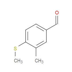 Aobchem&nbsp;3-Methyl-4-(methylthio)benzaldehyde | ≥95% | CAS 333743-61-6 | C9H10OS | 250mg